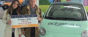 Vince una Fiat 500